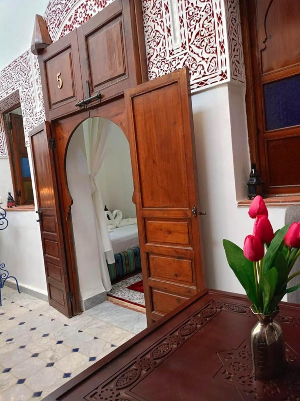 Riad La Perla Bianca Marrakesh Exteriör bild