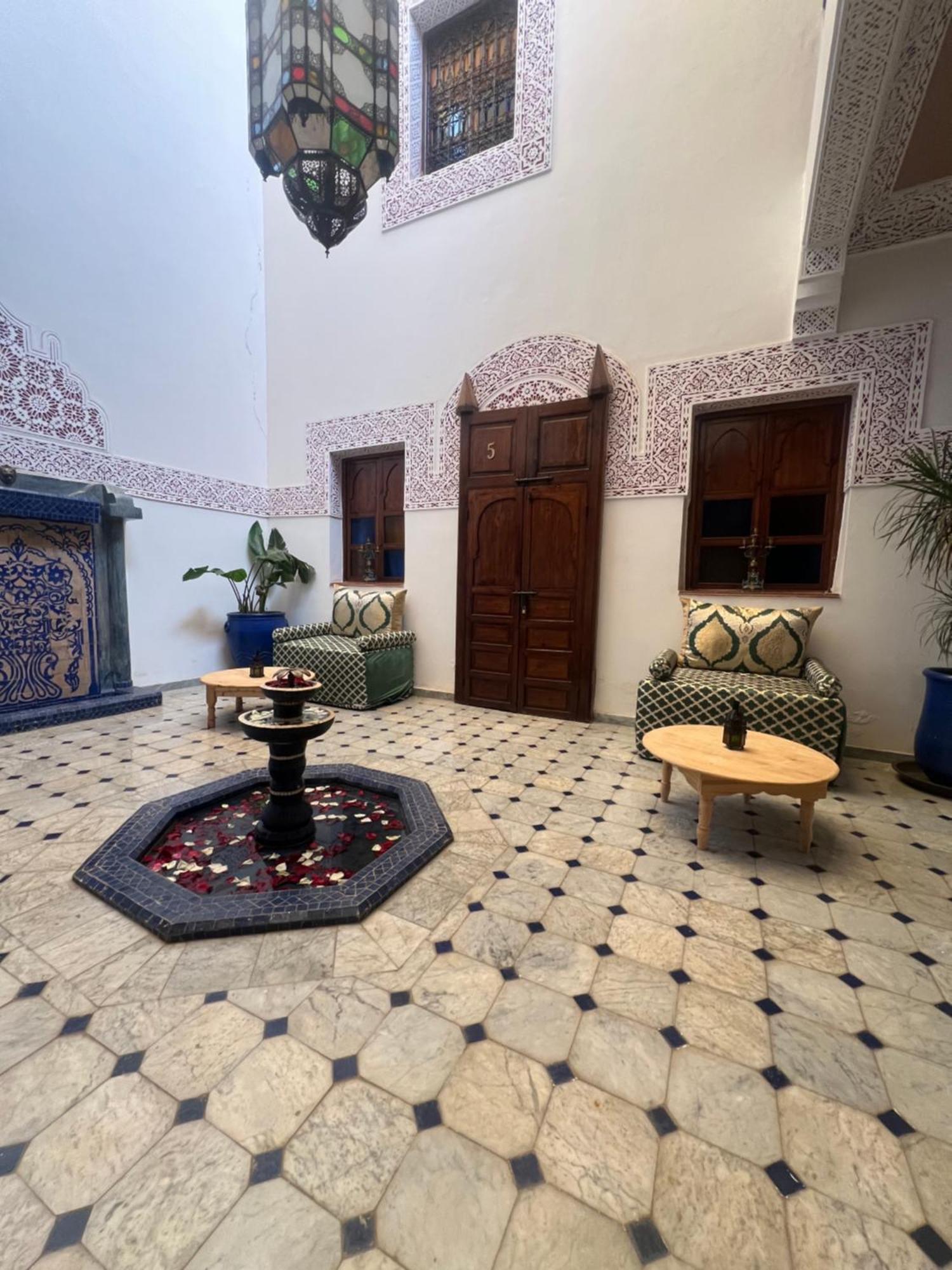 Riad La Perla Bianca Marrakesh Exteriör bild