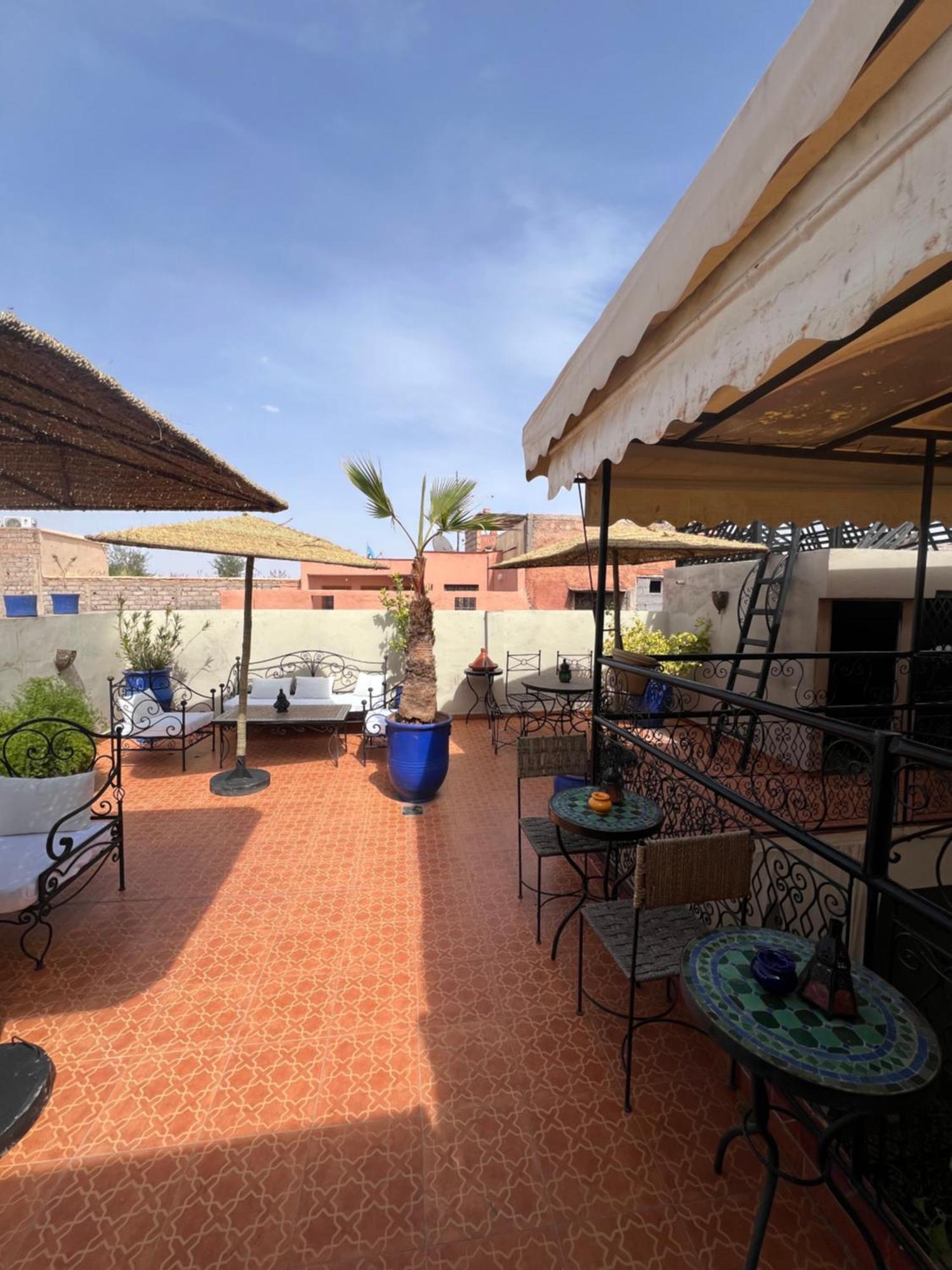 Riad La Perla Bianca Marrakesh Exteriör bild