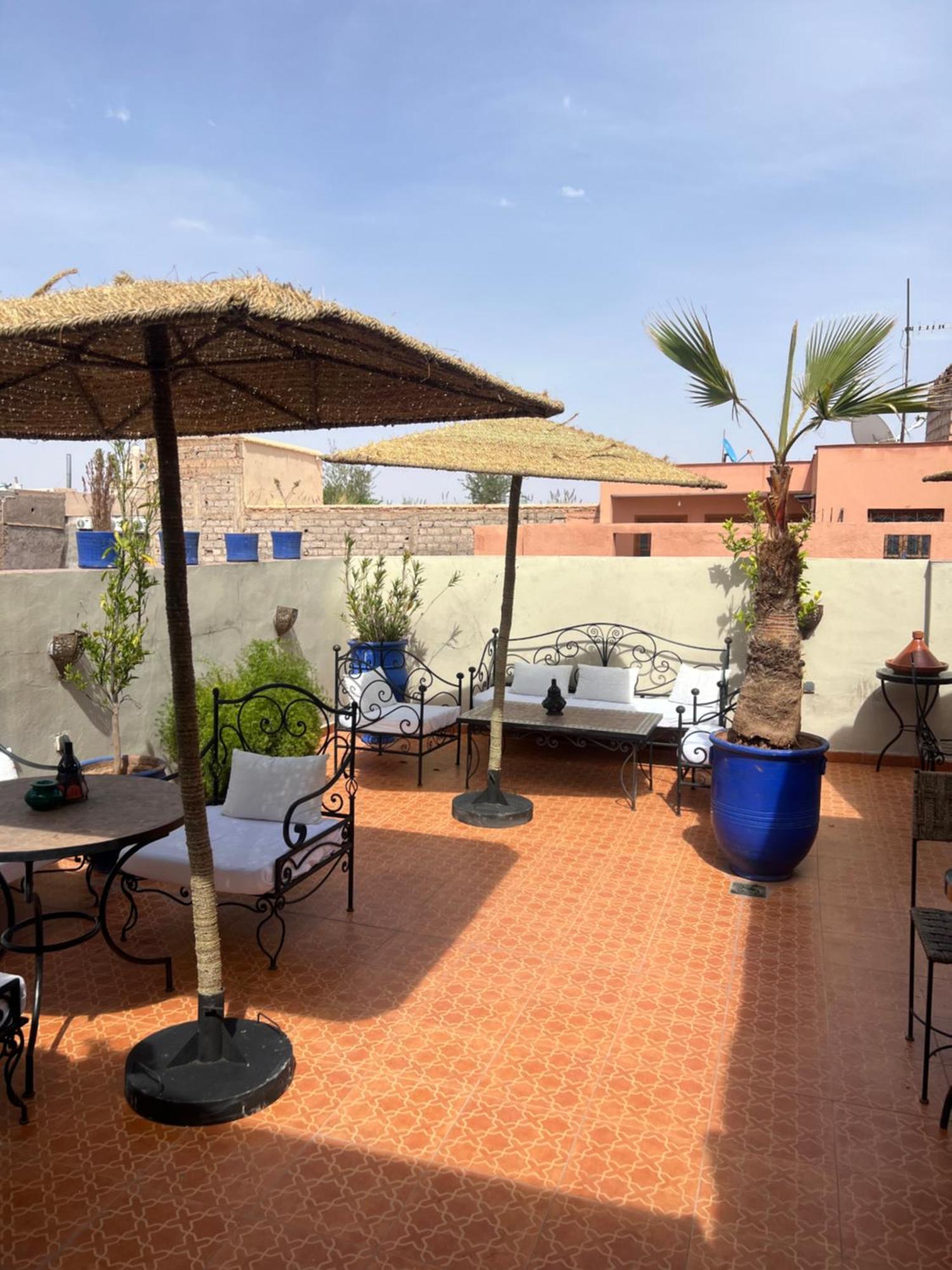 Riad La Perla Bianca Marrakesh Exteriör bild