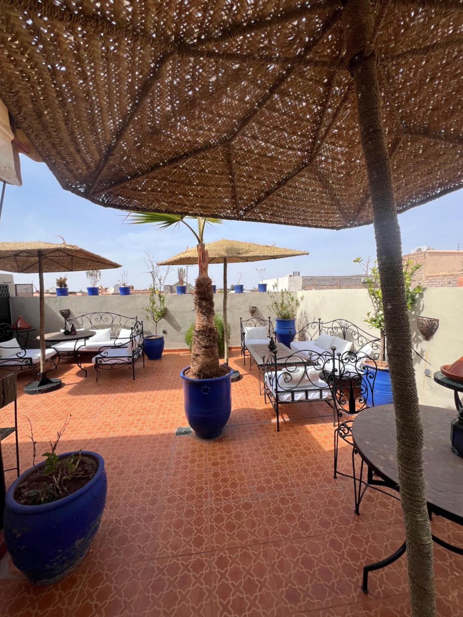 Riad La Perla Bianca Marrakesh Exteriör bild
